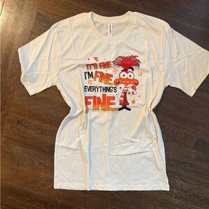 Disney Inside Out “Anxiety” Short Sleeve Tee